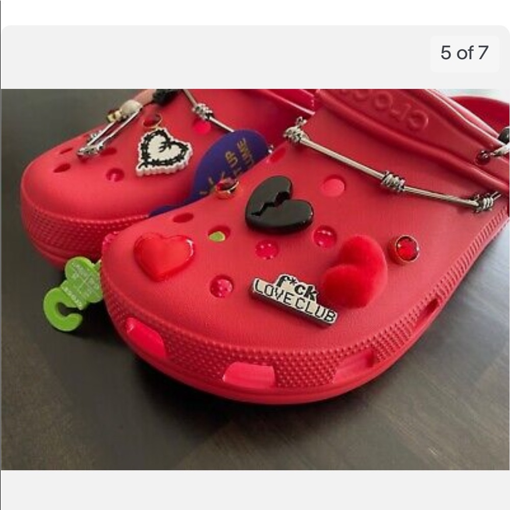 Karol G limited edition crocs! Size 7! Might be open to offers